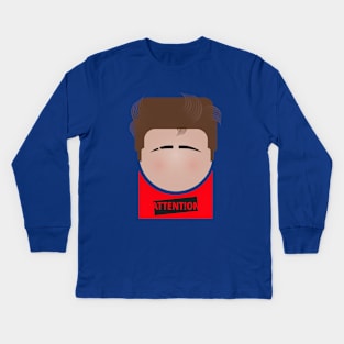 Charlie Puth Kids Long Sleeve T-Shirt